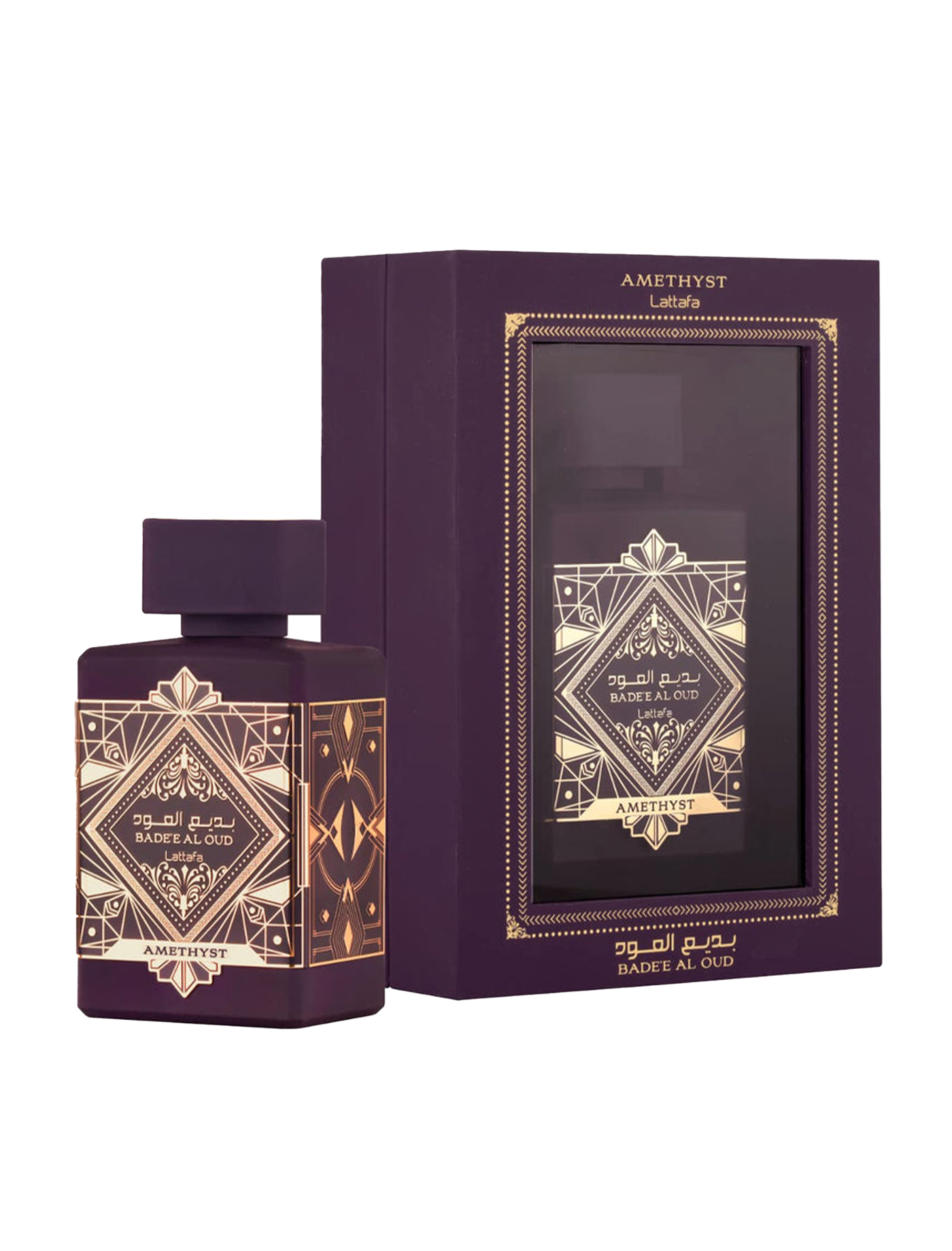 Lattafa Badee Al Oud Amethyst Eau De Parfum 4.3FL.OZ For Unisex - image 1