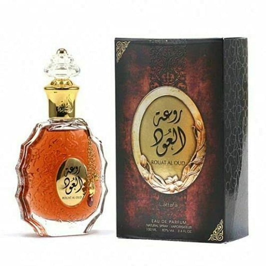 Lattafa Rouat Al Oud Eau De Parfum 3.4FL.OZ For Unisex - image 1