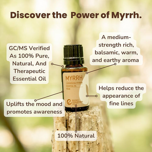 Myrth Rock - An earthy and resinous aromatic rock for incense and burning.