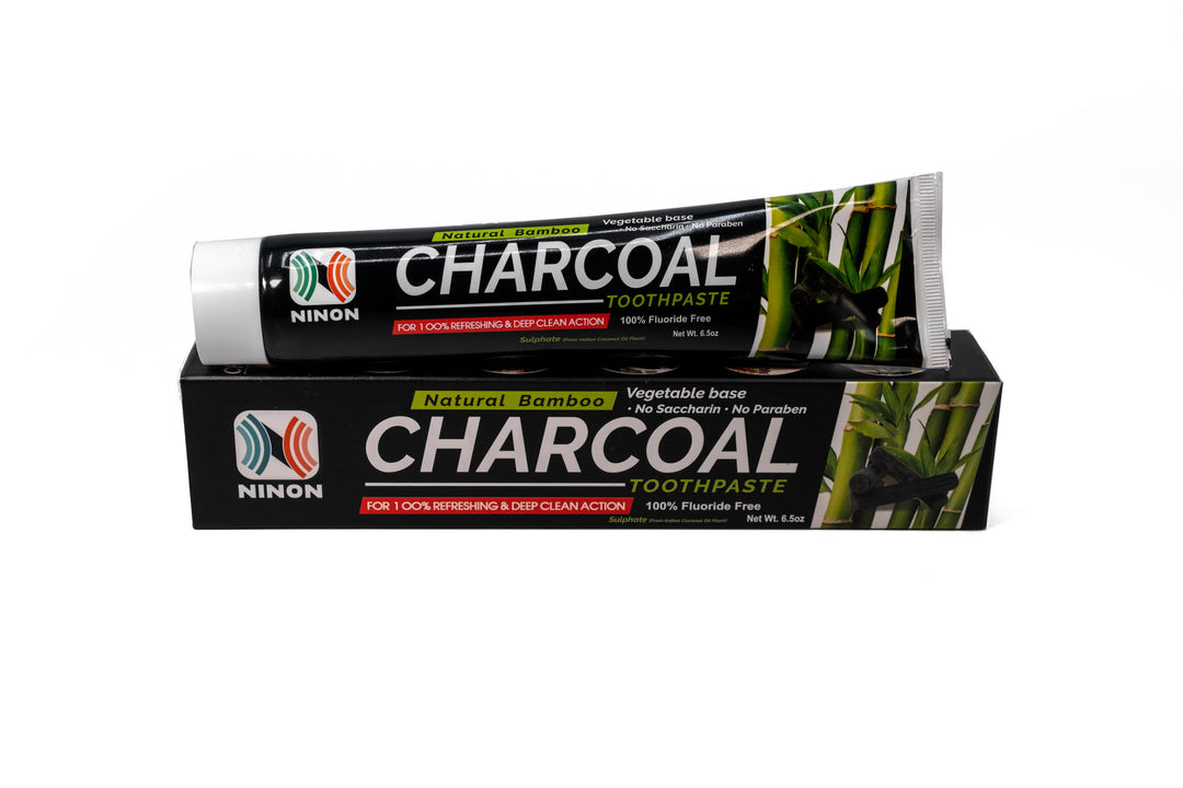 Charcoal, Toothpaste, Natural, Whitening, Dental Care
