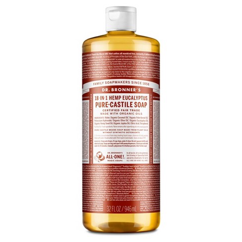 Dr. Bronner's, Hemp, Soap, Eucalyptus, Multi-Purpose