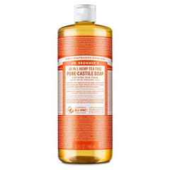 Dr. Bronner's, Hemp, Soap, Tea Tree, Multi-Purpose