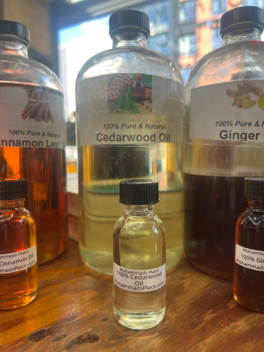 100% Pure & Natural Cedarwood Oil