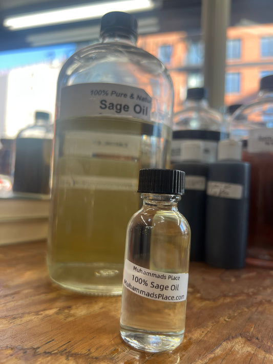 100% Pure & Natural Sage Oil