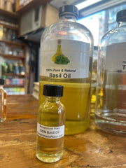 100% Pure & Natural Basil Oil