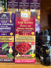 Organic Goji Berries Honey w/Tribulus Terrestirs