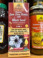 ORGANIC ZAMZAM HONEY WITH BLACK SEED
