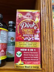 Essential Palace Organic Pink Energy and Stamina Booster Tonic