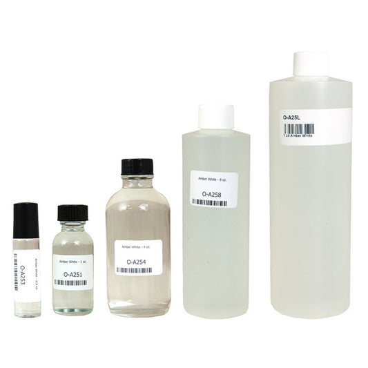 Amber White Imported - A smooth and warm amber fragrance blend.