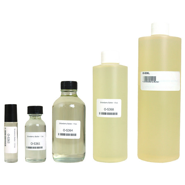 Strawberry Butter - A creamy and sweet strawberry-scented product.