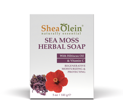 Sea Moss Herbal Soap with Hibiscus Oil & Vitamin C