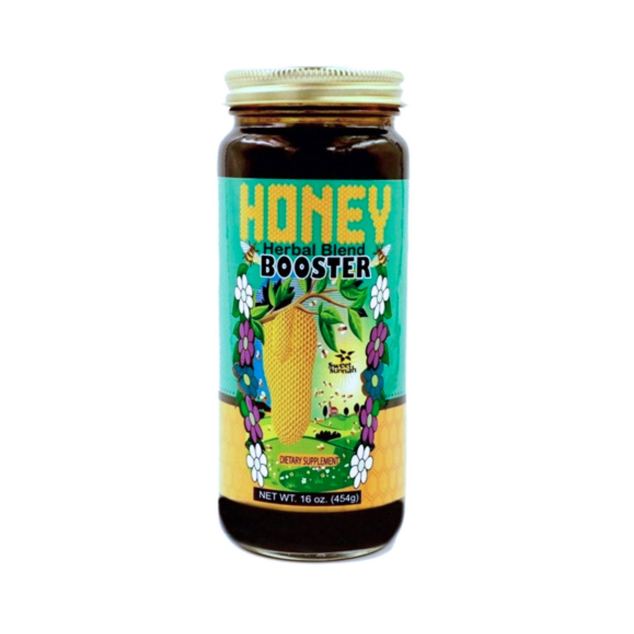 Black Seed Honey Nutritional Booster - 16 oz, Honey, Nutritional