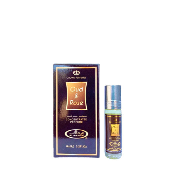 Oud & Rose by Crown Perfumes (Al Rehab) - Unisex Fragrance
