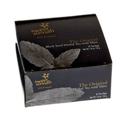 The Original Black Seed Herbal Tea w/ Mint - 20 Bags, Tea, Herbal