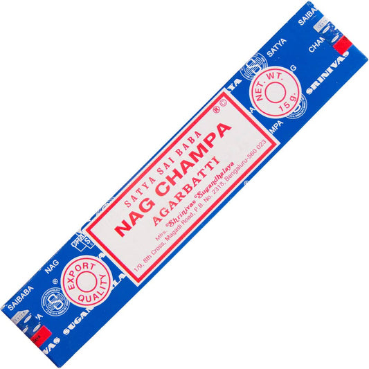 World Famous Original Nag Champa Incense by Satya 15gr