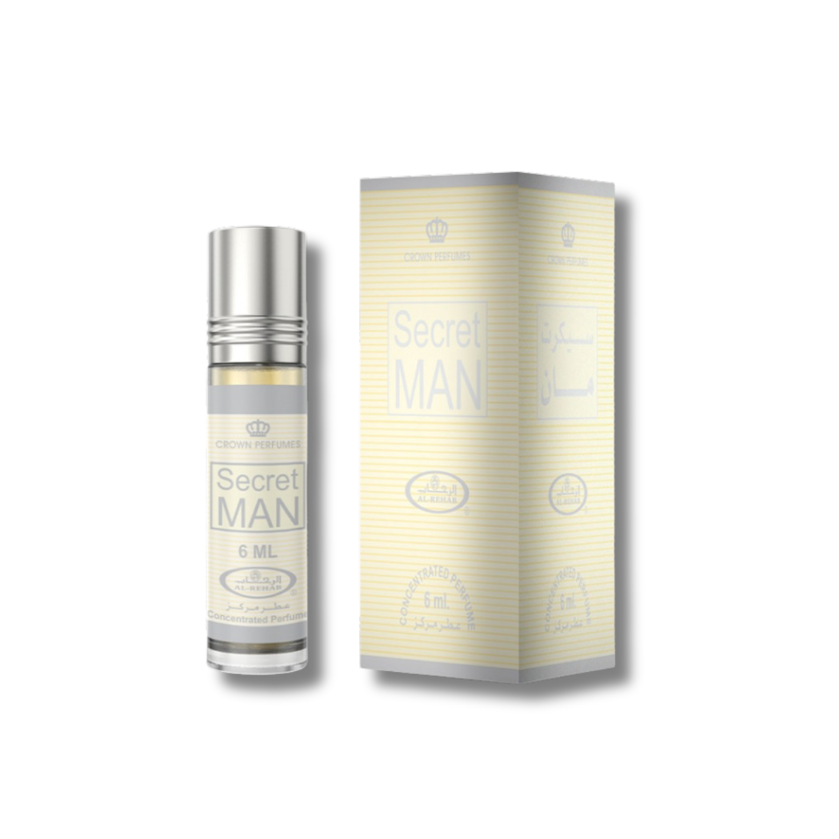 Al Rehab Secret Man Roll On Perfume 6Pcs x 0.2FL.OZ For Unisex - image 1