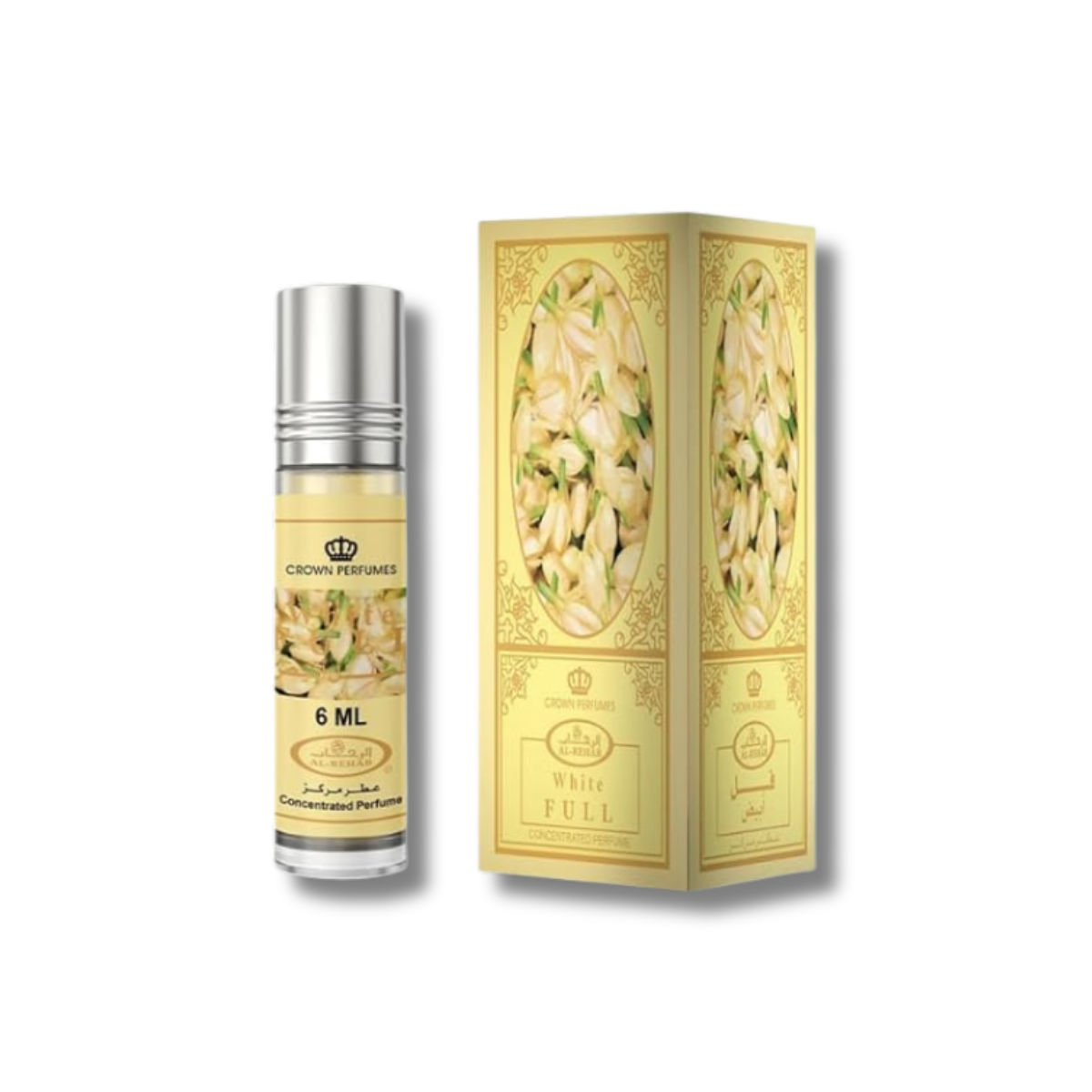 Al Rehab White Roll On Perfume 6 x Pcs 0.2FL.OZ For Unisex - image 1