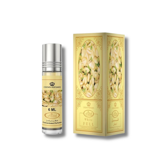 Al Rehab White Roll On Perfume 6 x Pcs 0.2FL.OZ For Unisex - image 1