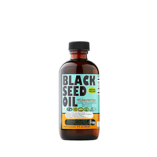 Pure Cold Pressed Black Seed Oil - 4 oz, Oil, Cold Pressed