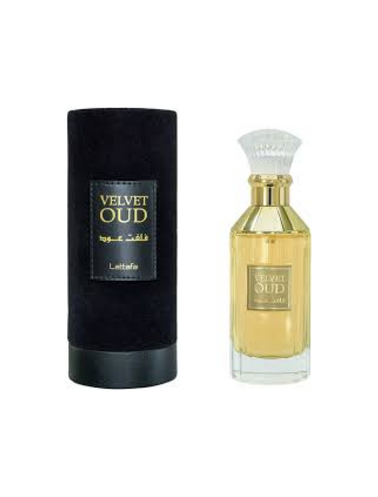 Lattafa Velvet Oud Eau De Parfum 3.4FL.OZ For Unisex - image 1