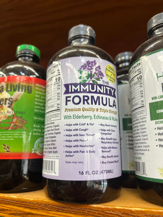 Immunity Formula with Elderberry, Echinacea & Mullein