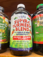 SUPER-C TURMERIC WITH AMLA, NEEM & ASTRAGALUS: (*EXTRA STRENGTH: 500MG CURCUMIN; 135MG VITAMIN C)