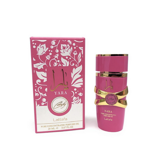 Lattafa Yara Candy Concentrated Perfume Oil 0.67FL.OZ For Women - image 1