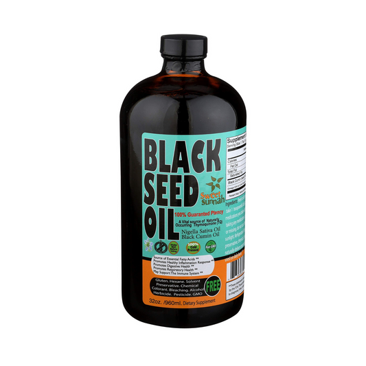 Pure Cold Pressed Black Seed Oil - 32 oz, Oil, Cold Pressed